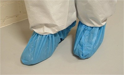 Cubrezapatos Desechables (Azul PVC)