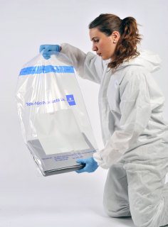 Tamper Evident Bags - Large (Plain Panel)